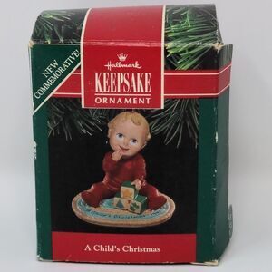 Hallmark Ornament 1991 A Child's Christmas